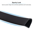 thumbnail image 4 of For 2016-2021 10th Honda Civic Rear Window Spoiler Wing Glossy Black, 4 of 9