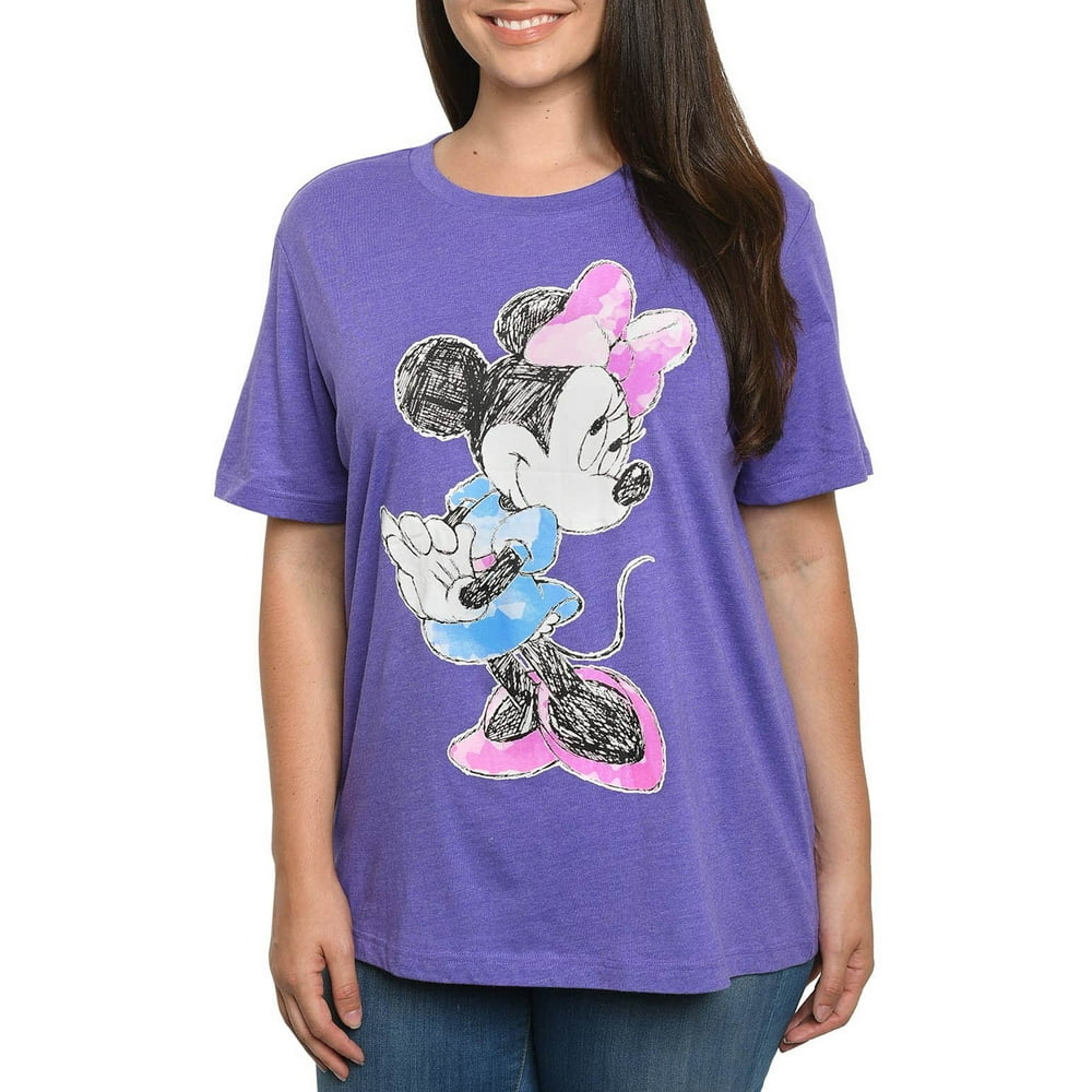 women's plus size disney t shirts