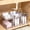 Clear, variant on Sindcom 3 Pack Bathroom Plastic Storage Organizer, 2 Tier Clear Under Sink Organizers Vanity Countertop Storage Container