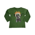 thumbnail image 6 of Mish Toddler & Little Boys Long Sleeve Graphic Tee Shirt Top 34530-3 (WHITE AMERICAN FOOTBALL), 6 of 10