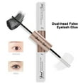 thumbnail image 4 of Colle Double Tête Faux Cils Colle Séchage Rapide Super-Collante Longue Durée Brosse à Cils, 4 of 5