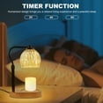 thumbnail image 4 of Lzvxtym Candle Warmer Lamp Dimmable Electric Wax Melter Lamp with Timer Adjustable Height Fragrance Warmer Lamp Decorative Wax Warmer Ambience Light for Bedroom Birthday Party, 4 of 10