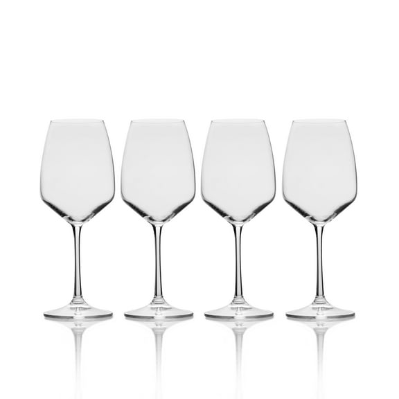 Mikasa Melody White Wine Glass, Set of 4, 15-Ounce
