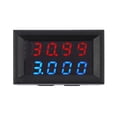 thumbnail image 2 of DYNWAVECA Digital age Amperage Meter Amp Gauge Panel with Red/Blue 10A 0-200V, 2 of 10