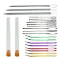 thumbnail image 1 of Shisuyan 1 Set Large Eye Bent Tapestry Needle Set With Storage Bottle Sewing Crochet Knitting Needles For Tapestry Sewing Weaving, 1 of 8