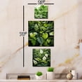 thumbnail image 3 of Designart "Meticulous Tropical Botanicals" Plants Oversized Traditional Clock - Set Of 3 - Extra large Clock For Office Décor - Large Vertical Clock, 3 of 6