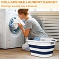thumbnail image 2 of Set de 2 Cestos para Ropa OOAMBB Plegables de 43L Azul, 2 of 7