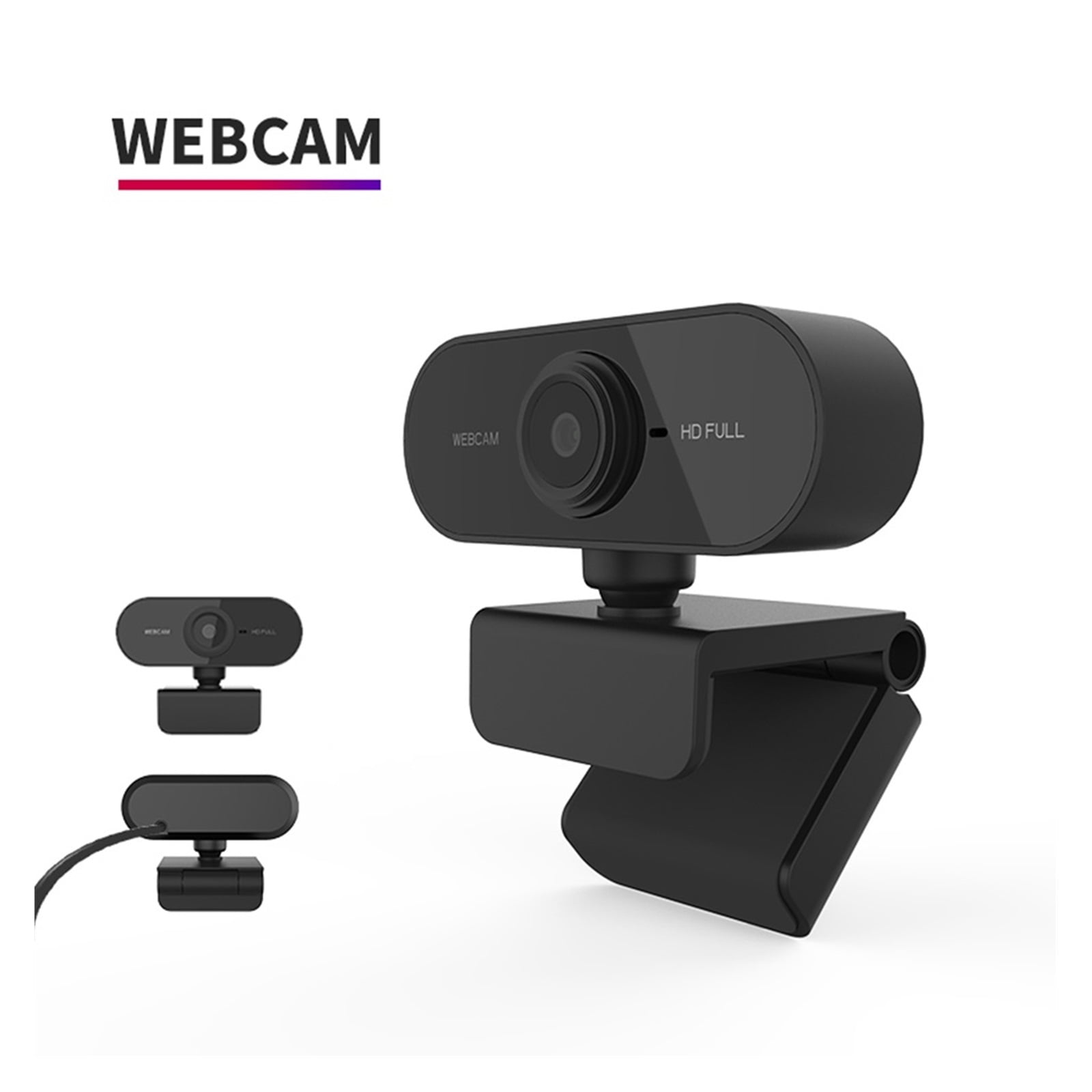 1080P Full HD Web Camera Webcam With Microphone USB PC Computer Laptop Desktop Web Cam For Live Broadcast Video ,HD Video