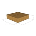 thumbnail image 3 of 12x12x3 Kraft Brown Corrugated Shipping Boxes, 32 ECT Single-Wall, Qty 175, 3 of 3