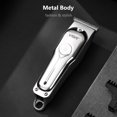 thumbnail image 3 of Graflsoa VGR V-071 Professional Hair Clipper with USB Charging, 1200mAh Battery, 3 Comb Attachments, and Cleaning Kit for Home Haircuts, 3 of 6
