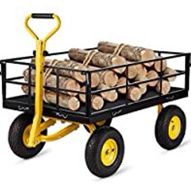 Chariot Utilitaire de Jardin pour Pelouse