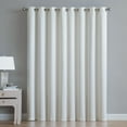 thumbnail image 2 of VCNY Home Agnes Ivory Solid Grommet Blackout Curtain Panel, 52" x 84", 2 of 5