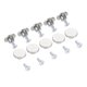 thumbnail image 1 of Manija 10pcs de aleación de zinc redonda de la cocina Pomo de puerta del gabinete del cajón Cajón Armario Armario Tire tornillo de fijación Kit de hardware de los muebles, 1 of 6