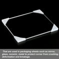 thumbnail image 5 of Unique Bargains PP Corner Protector Triangle 47x12mm for Ceramic, Glass, Metal Sheets White 50 Pack, 5 of 5