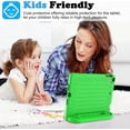 thumbnail image 7 of SUPNICE Kids Case with Screen Protector for iPad 9.7 Inch 2018/2017, Shockproof Convertible Handle Stand Kids Case for iPad 9.7 2017/2018 (iPad 5th and 6th Generation),iPad Air 2, Green, 7 of 7