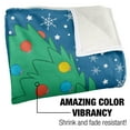 thumbnail image 3 of Scooby Doo! Blanket, 50'x60' Oh Christmas Tree Van Silky Touch Sherpa Back Super Soft Throw Blanket, 3 of 5