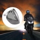 thumbnail image 4 of Visera protectora Bubble 3 Snap para cascos de motocicleta abiertos Visera para casco Protector facial Gris oscuro, 4 of 9