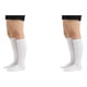 thumbnail image 4 of Minnieouse 1 par de calcetines a rayas hasta la rodilla con arcoíris, elasticidad, corazón único, cómodos, cálidos, medias de moda Type1 NO1, 4 of 6
