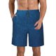 thumbnail image 1 of Fotbe Deep Blue Glitter Trajes de Baño Estampados para Hombre, Shorts de Verano de Secado Rápido, Ropa de Playa, Bañadores-Large, 1 of 6