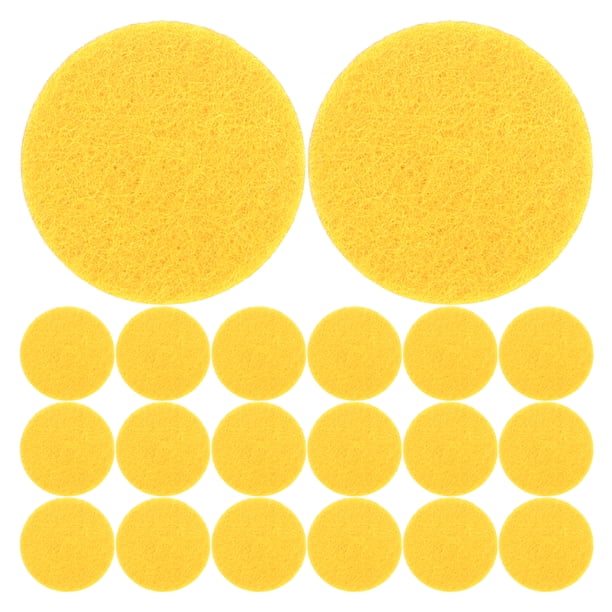 50 Uds. Collar difusor de aceite esencial redondo almohadillas de repuesto difusor de aromaterapia collar almohadillas de repuesto almohadillas de repuesto