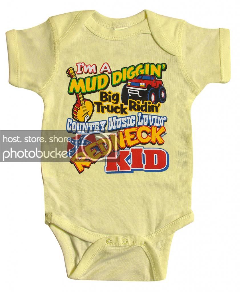 Onesie Toddler "Redneck Kid" Onesie