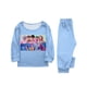 thumbnail image 1 of 2025 Kpop Demon Hunters Family Pajamas Matching Set, Kpop Demon Hunters Family Matching Long Sleeve Tops+Pants 2 Piece Pajamas Set, Halloween Christmas Paj Matching Sets for Sky blue#Kids 110, 1 of 4