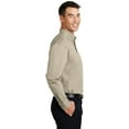 thumbnail image 2 of Port Authority ®  Long Sleeve Twill Shirt.  S600t L Stone, 2 of 4
