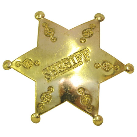 Sheriff Badge Adult Halloween Accessory