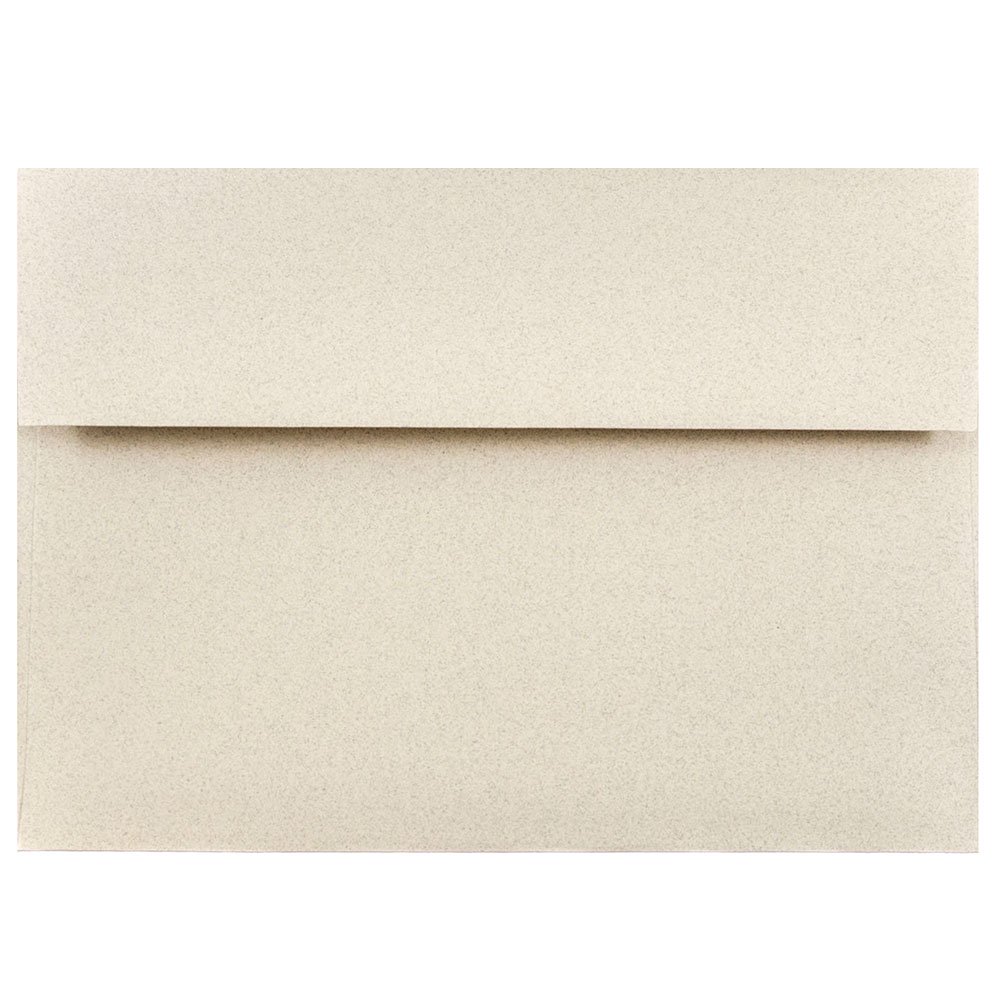 JAM A7 Envelopes, 5.3x7.3, 1000/Carton, Sandstone Recycled Walmart