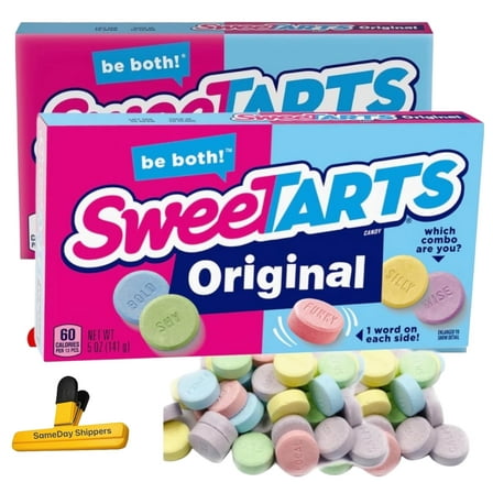 SweeTARTS Original Hard Candy Theater Box, 5.0 oz- 2 Pack