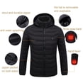 thumbnail image 5 of USB Heater Hunting Vest Heated Jacket Heating Winter Clothes Men Thermal Outdoor-Black L size, 5 of 6