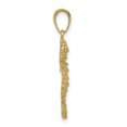 thumbnail image 2 of FJC Finejewelers 10k Yellow Gold Seahorse Charm, 2 of 6