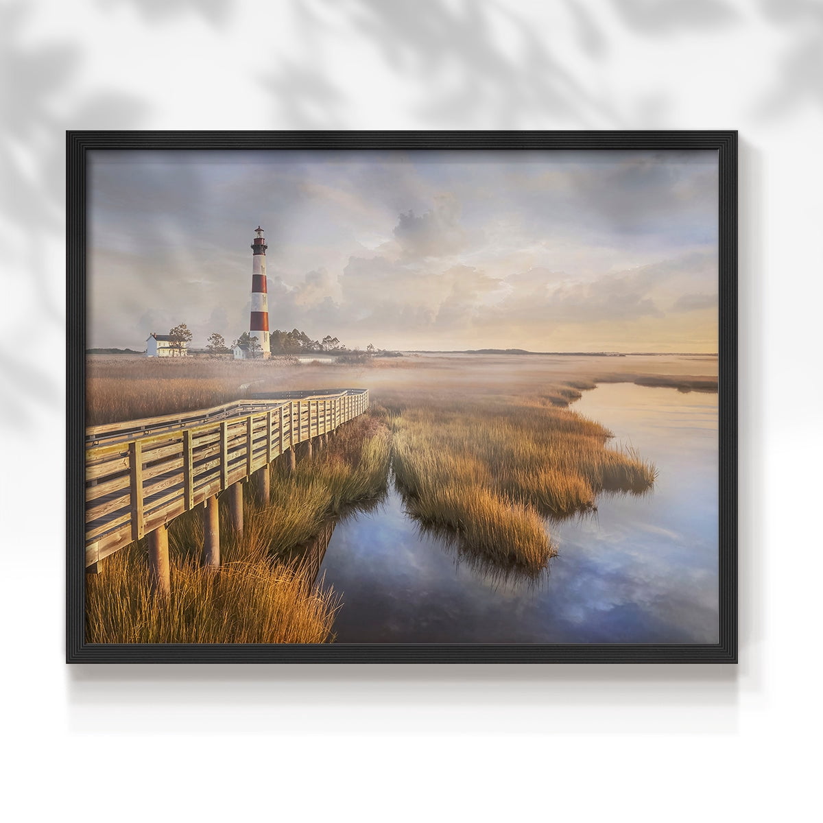 Private Path II by Mike Calascibetta - Restickable Framed Giclée Print