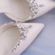 thumbnail image 2 of BRIGHTFUFU 1 pare europeo novia hebilla zapatos de boda decoración brillante rhinestone zapato hebilla, 2 of 7