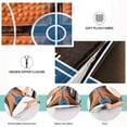thumbnail image 3 of Coolnut Basketball Court Pillowcases, Soft and Cozy Decor Giftsative Pillow Cases with Hidden Zipper for Bedroom, Sofa, Couch, Standard Size 20x26 Inches（217）, 3 of 6