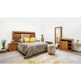 thumbnail image 2 of Recamara Kessa Muebles  Ibiza 5 Piezas Nogal, 2 of 2