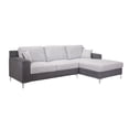 thumbnail image 5 of Global Furniture USA Dark Grey Loveseat & Chaise With 1 Pillow, 5 of 10