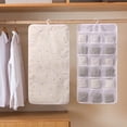 thumbnail image 4 of Xihbxyly Bolsa de Almacenamiento Colgante, Diseño de Doble Cara, Bolsillos de Gran Capacidad, Organizador de Armario Que Ahorra Espacio, Solución de Armario Fácil de Usar, Almacenamiento Multiusos, T, 4 of 5