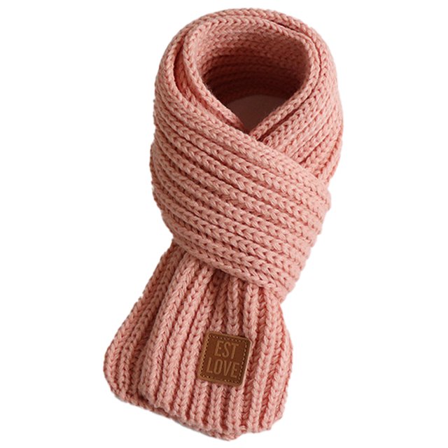 Bufanda de cuello de bebé de invierno bufanda de lana de otoño invierno