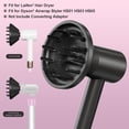 thumbnail image 4 of Accesorio difusor de pelo magnético giratorio de 360° para secador de pelo Laifen, difusor de secador de pelo de alta velocidad, compatible con Dyson* Airwrap Styler HS01 HS03 HS05, negro, 4 of 5