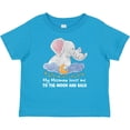 thumbnail image 3 of Inktastic My Meemaw Loves Me to the Moon and Back Elephant Family Boys or Girls Baby T-Shirt, 3 of 5