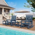 thumbnail image 6 of EastVita Outdoor Side Table 18 X 15 Inch Hdpe 2-Tier Patio Side Tables For Outside For Patio Pool Deck Indoor Backyard Navy, 6 of 6