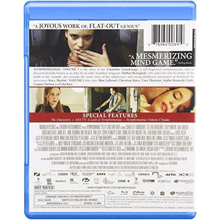 Nymphomaniac 1 Blu ray Magnolia Home Ent Drama Walmart