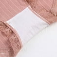thumbnail image 3 of Ashirexll Maternity Underwear High Waist Plus Size Support Adjustable Soft Breathable Comfortable Solid Color Lace Pregnancy Maternity Underwear Cotton Pink 3XL, 3 of 7