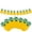 Multcolor C, variant on Usbinx Life Luau Party Banner Set Hawaiian Palm Tree Pineapple Hanging Garland for Tropical Summer Birthday Beach Pool Party Decoration