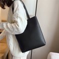 thumbnail image 7 of Tote Bag for Women Solid Color Casual Versatile CrossBody Purse Lightweight Large Capacity Shoulder Bag Trendy Travel Shopping Work Bag Tote Handbag, 7 of 7