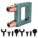thumbnail image 1 of Mini pistola de masaje de fascia masajeador muscular de fascia de doble cabeza Relajación muscular de percusión de tejido profundo Reducción de ruido de fuerza de masaje 32 ANGGREK Otros, 1 of 8