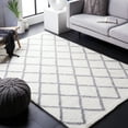 thumbnail image 2 of SAFAVIEH Vermont Yadira Trellis Area Rug, Ivory/Grey, 5' x 8', 2 of 8