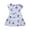 White/purple, variant on Disney Frozen Elsa Princess Anna Olaf Christmas Toddler Girls Skater Dress Toddler to Little Kid