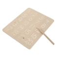 thumbnail image 1 of Miangastore Number Recognition Kids Writing Helper Ivory Wood 1 Set 8.7x7.1in, 1 of 9